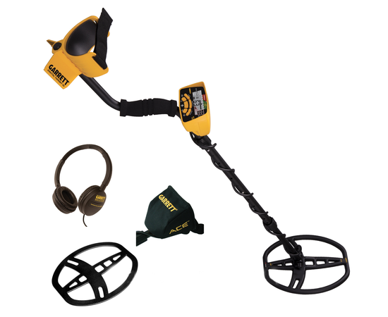 Металошукач Garrett ACE 400i + Навушники + Захист котушки + Чохол на блок фото , зображення 3