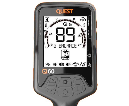 Металошукач Quest Q60 фото , зображення 3 Металошукач Quest Q60 фото , зображення 3